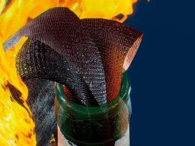 Molotov cocktail Low-poly 3D model purchase