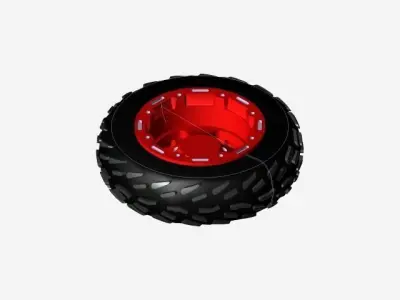 ATV Tyres Free 3D model