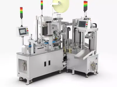 Automatic Riveting Bagging Packaging Machine 3D model