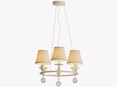 Maytoni voyage chandelier 3D model