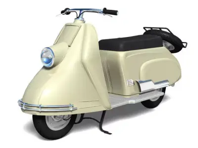 Heinkel Tourist 175A0 3D model
