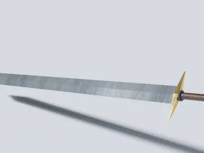 sword Free 3D model 21