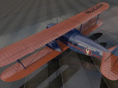 Curtiss T-32 Condor II 3D model