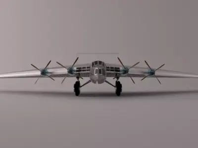 Junkers G38 Model 3D model