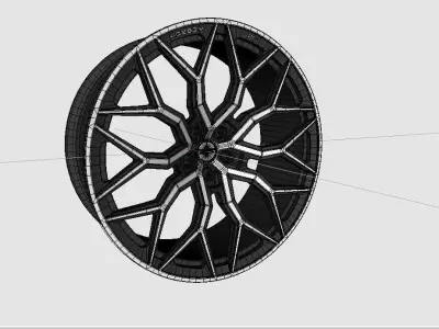 Vossen HF2 Free 3D model