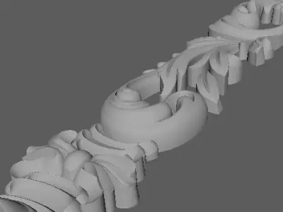 dekor ornament 3D model 220