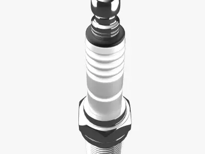 Spark Plug 3D model V3