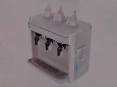 3D Model  Ice Cream Machine  Soft Serve Dispenser 3D model