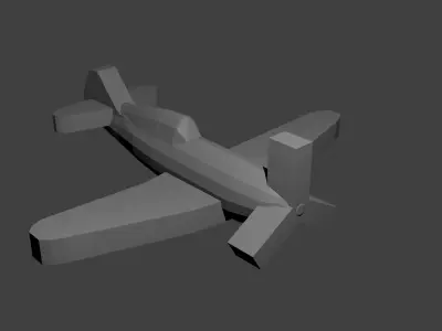 French Miniature WWII Warship Collection 3D print model