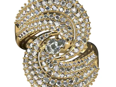 THE BEST ANTIQUE STYLE RING DESIGN  3D print model