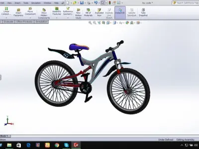 Bicycle 3D model 2