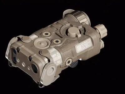 NGAL Aiming Laser Low-poly 3D model