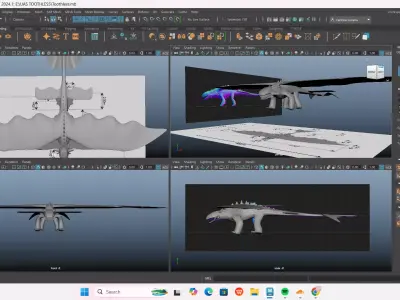 Toothless modeling 3D model