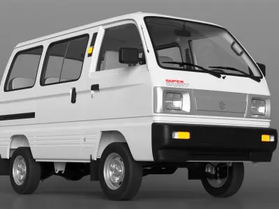  Suzuki Super Carry Passenger Van 