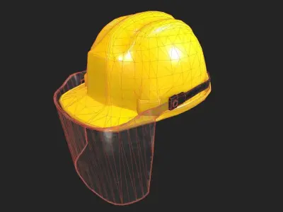 Work Helmet 3D model