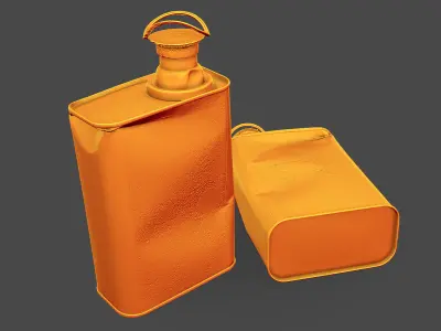 Transmission Fluid Can 3D model