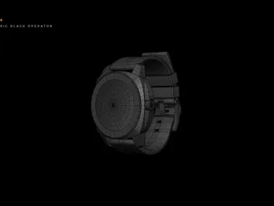 Ralftech WRX Electric Black Operator Low-poly 3D model