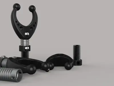 Prothesthic Driving Arm Support Free 3D model purchase