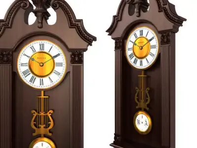 Bulova Clock 3D model