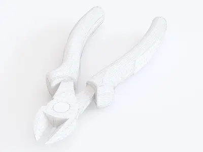 Plier 02 3D model
