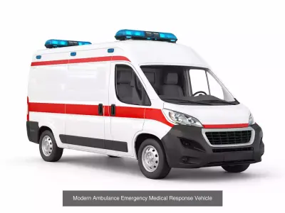 Ambulance Pack 16 Vehicles Emergency Medical Set