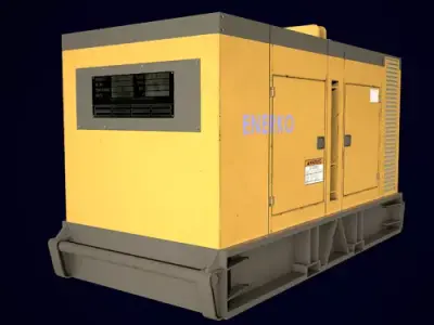 Power Generator Low-poly 3D model order