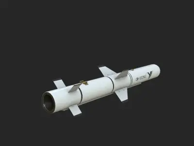 CM502KG CM-502KG Anti tank missile Low-poly 3D model