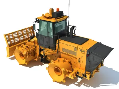 Trash Compactor 3D model