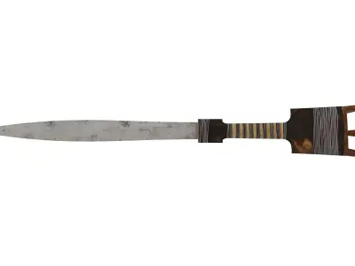 Billao Shortsword Low-poly 3D model