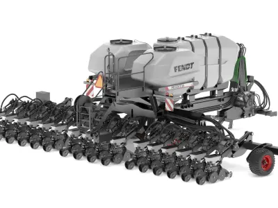 Fendt Momentum Planters 3D model