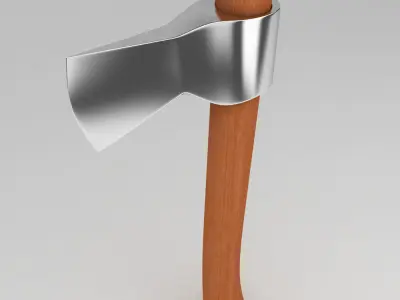 Garden small hammer 3d model   3D model
