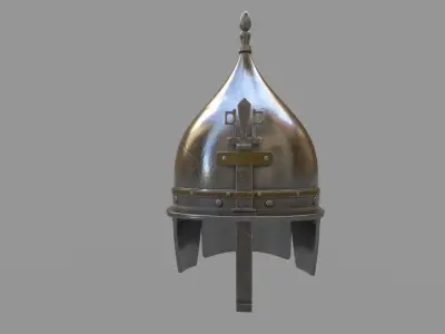 MamlukeHelmet metal helmet 3D model