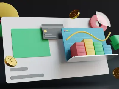 Infographic Icon Pack 3D model