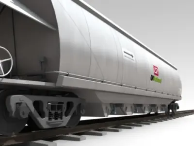 VCA Coal Hopper Wagon 3D model