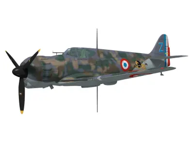 bloch MB152 3D model purchase