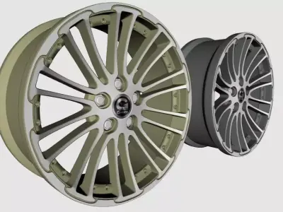Wheels G  Power 3D model
