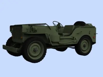 MB JEEP High Model 3D model