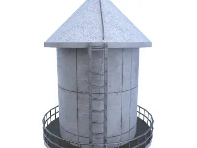 Water Tower 3D model purchase