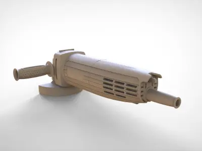 Angle Grinder 3D model 3D model