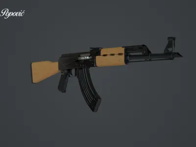 Zastava Weapons 3D Model Pack