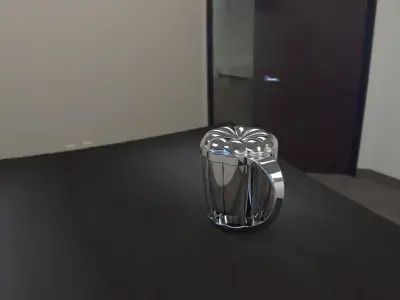 Pumpkin glass 3D model