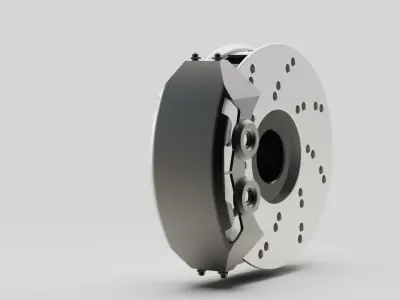 vehicle auto tuning part car 3D model