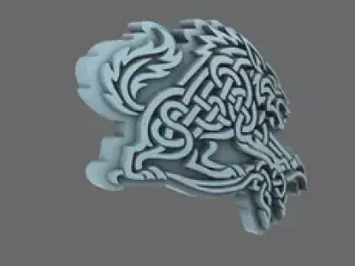 Arctic Prowler V10B Shoulder Symbols RIGHT 3D print model