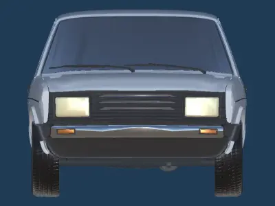 Free Old Car Model Free 3D model
