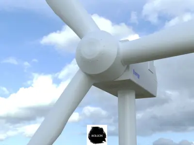 Wind Rouse - Energy - Turbine 3D model