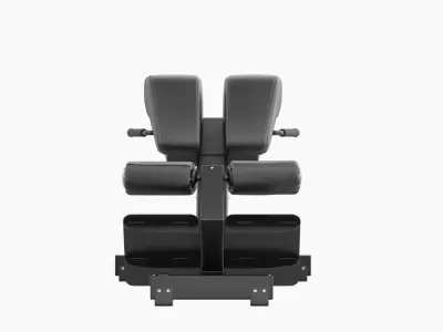 Technogym Lower Back Bench Pure 3D model