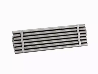 Industrial Pipes Set  3D model