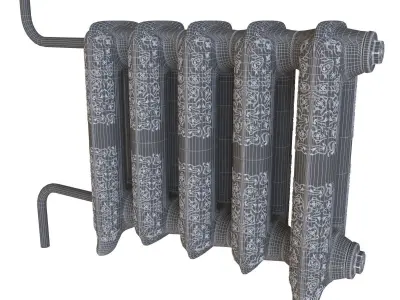 Iron radiator 3D model