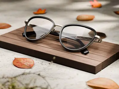 Premium Eyeglasses Frame 3D model