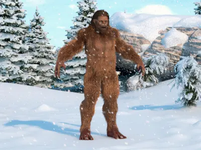  Sasquatch Rigged Fur 